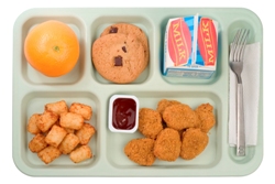 Regardless if your child is in pre-school, graduate school or somewhere in between, how would you describe the food served in his/her school cafeteria? 